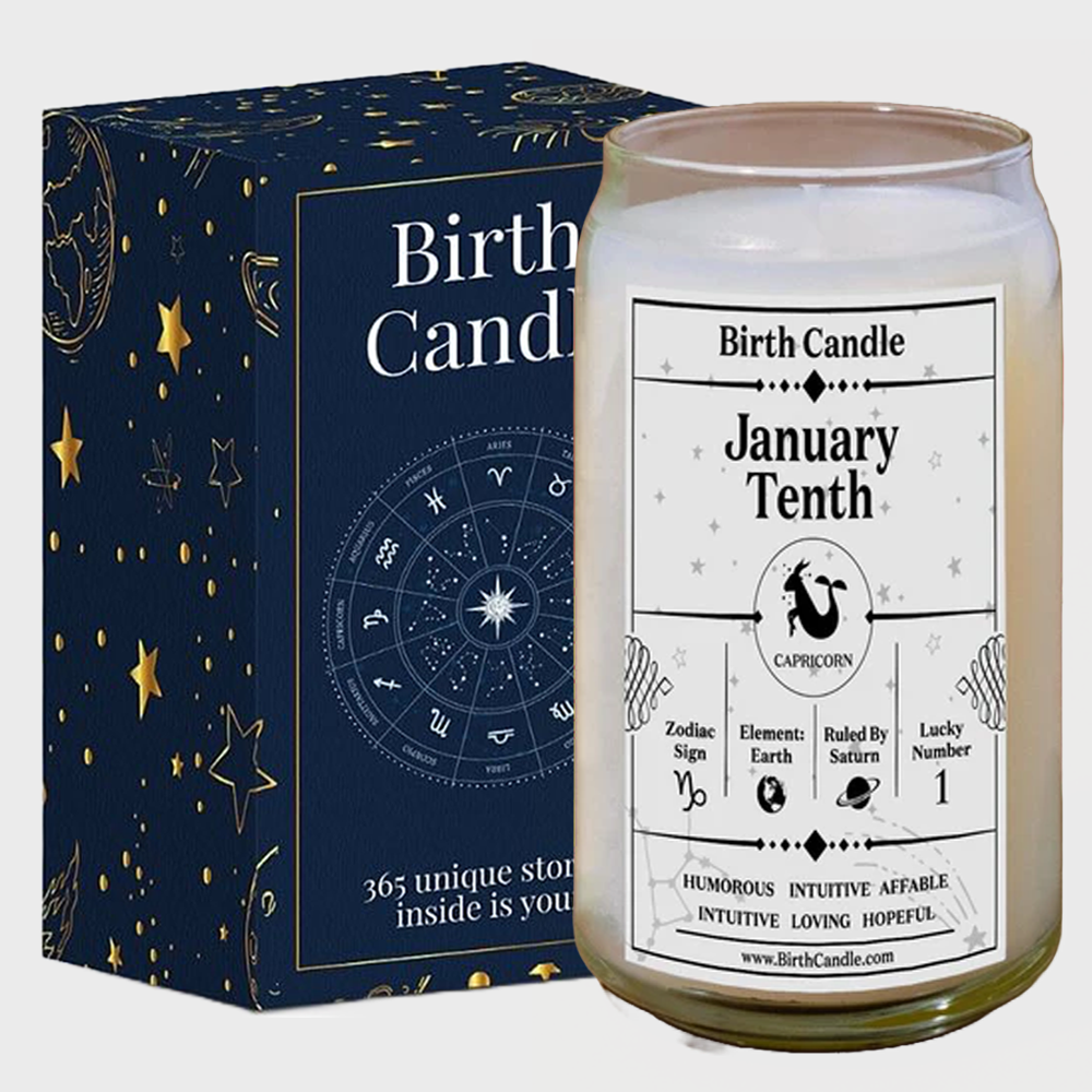 January Tenth Candle