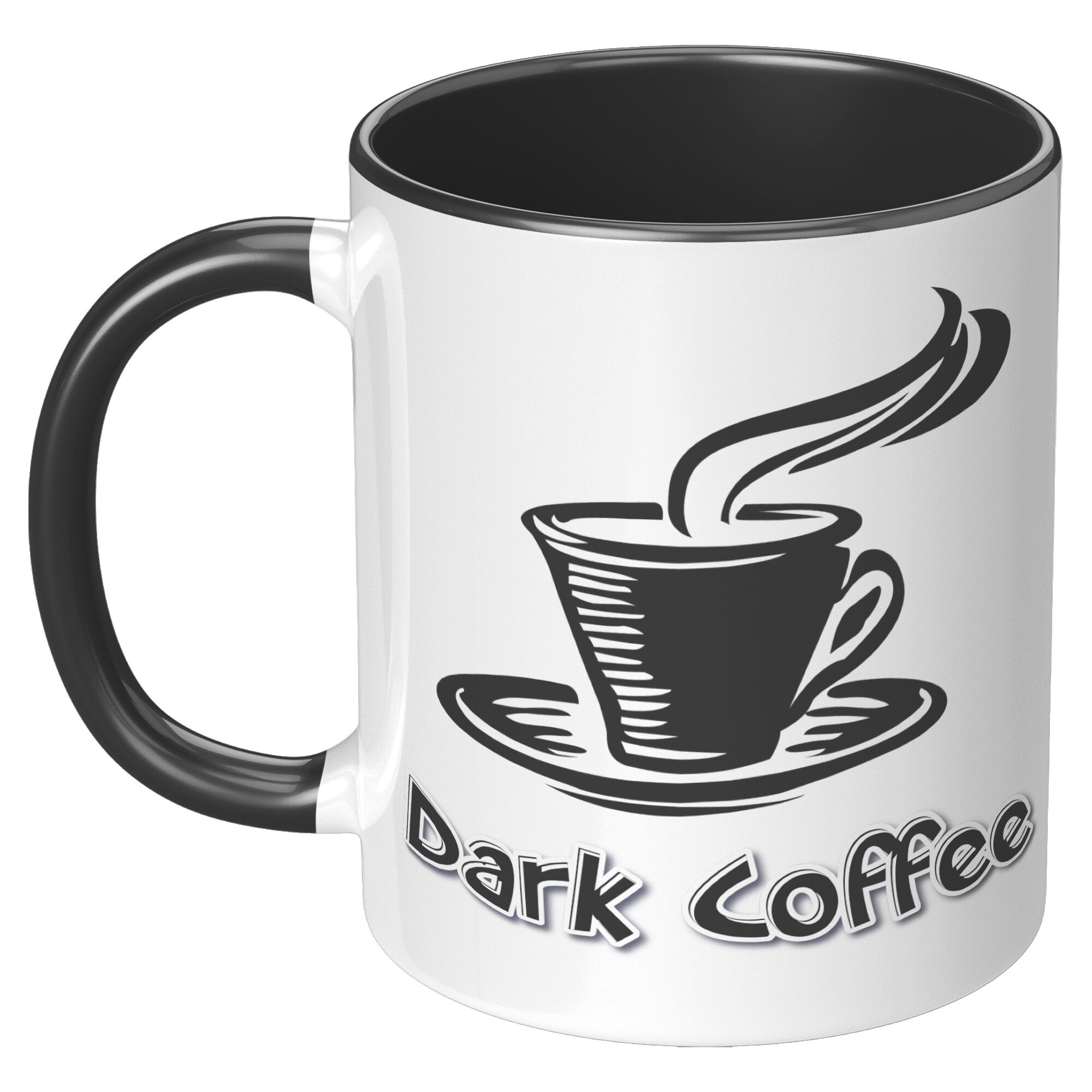 11OZ Accent Printed Mug