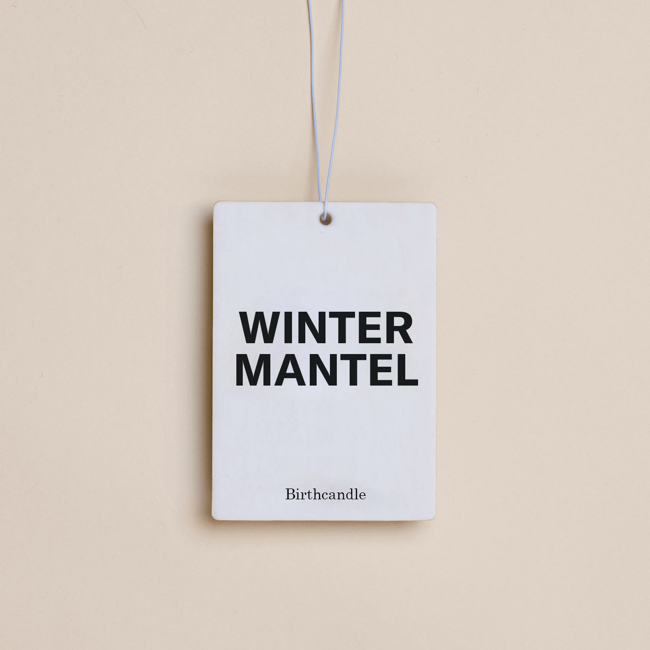 Winter Mantel Car Freshener