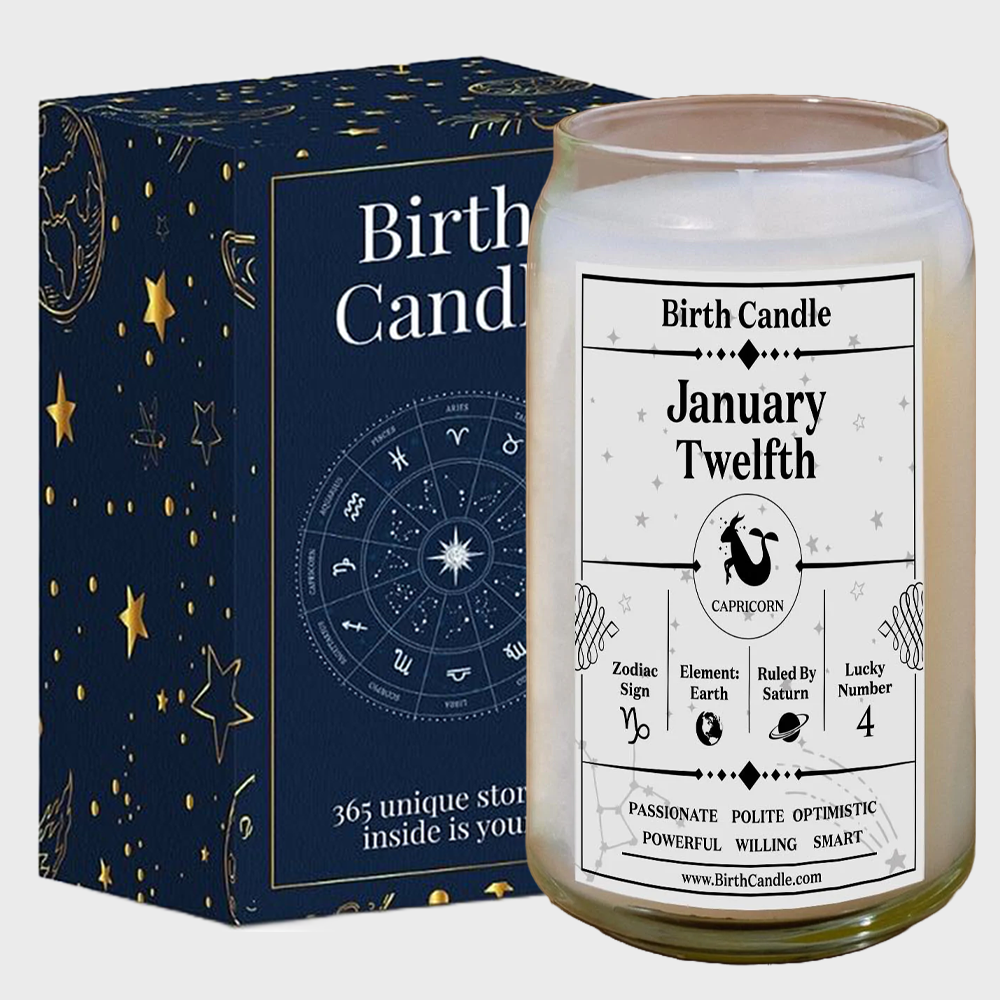 January Twelfth Candle