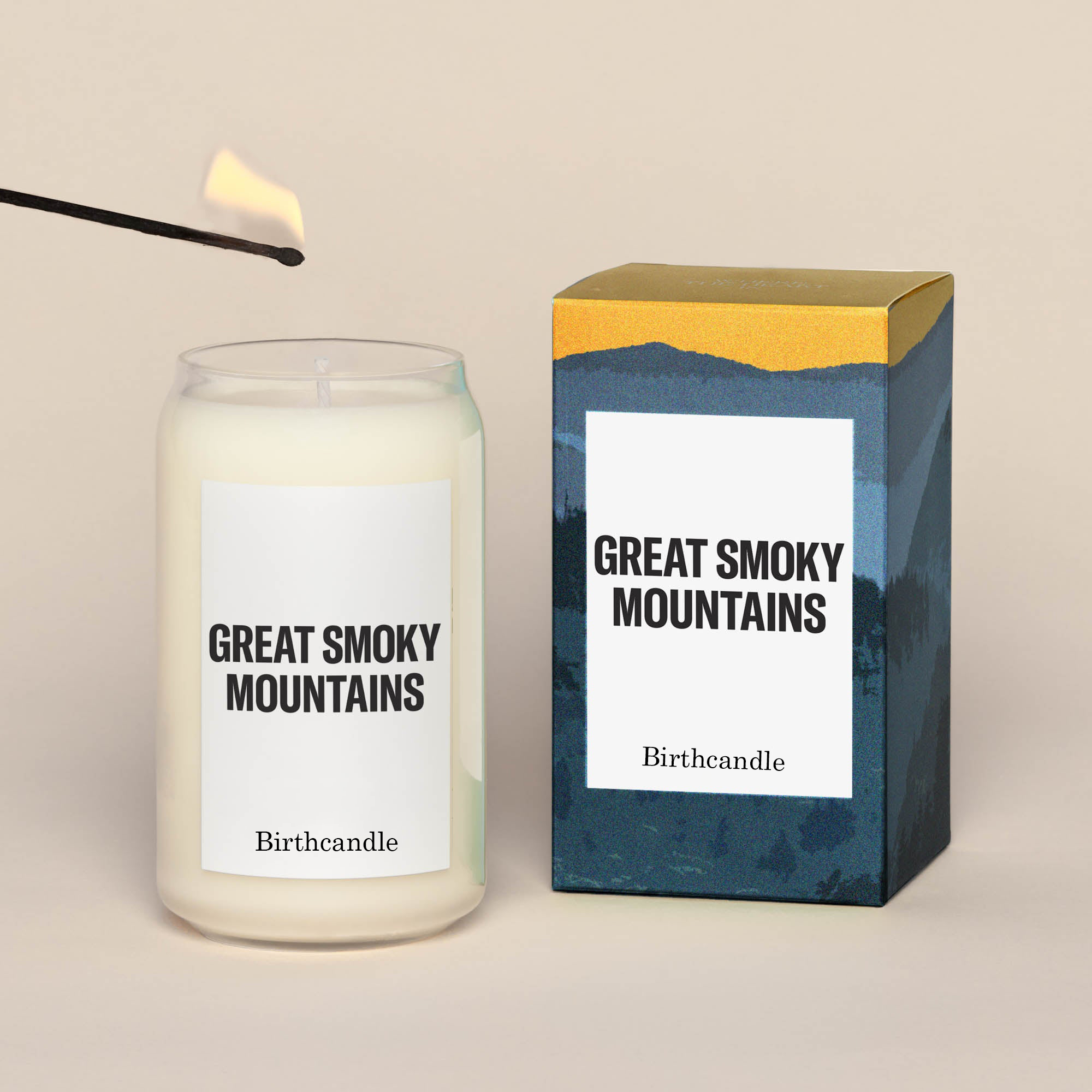 Great Smoky Mountains Candle
