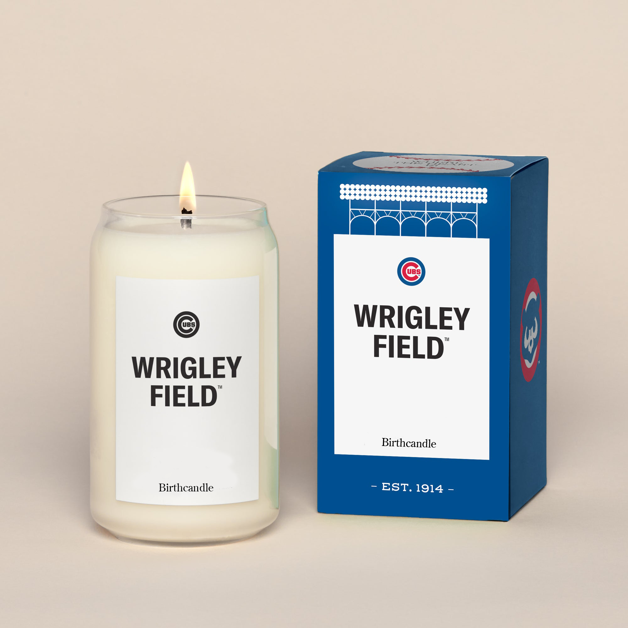 Wrigley Field Candle