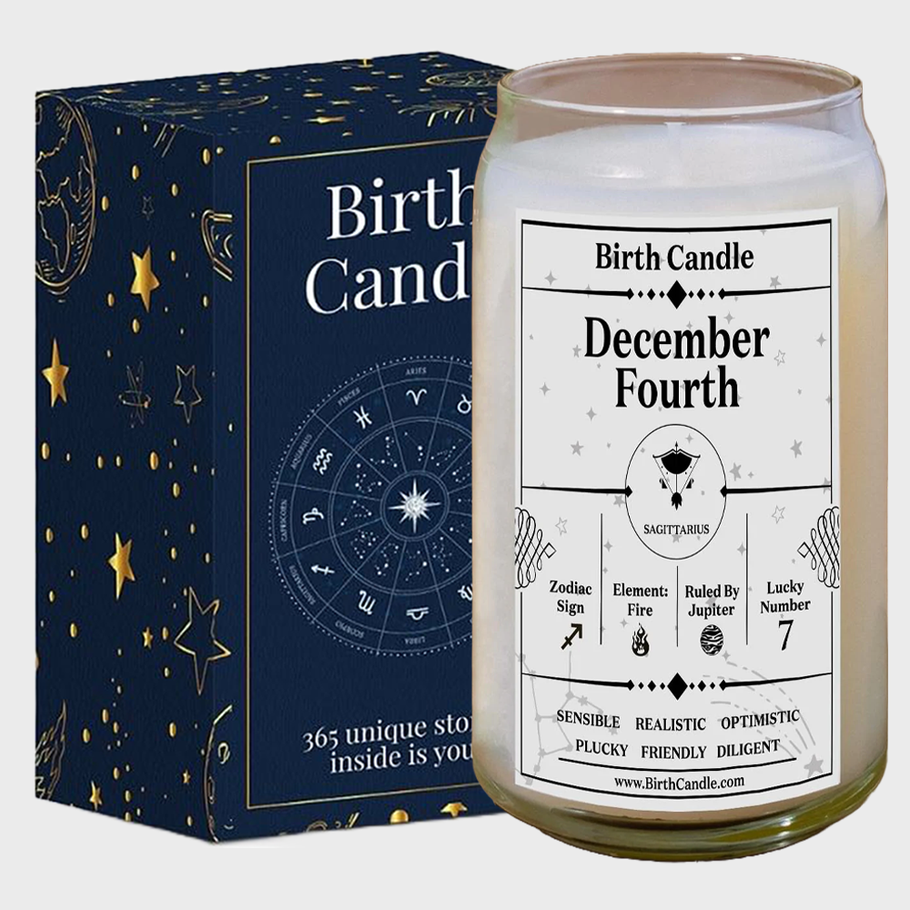 December Fourth Candle