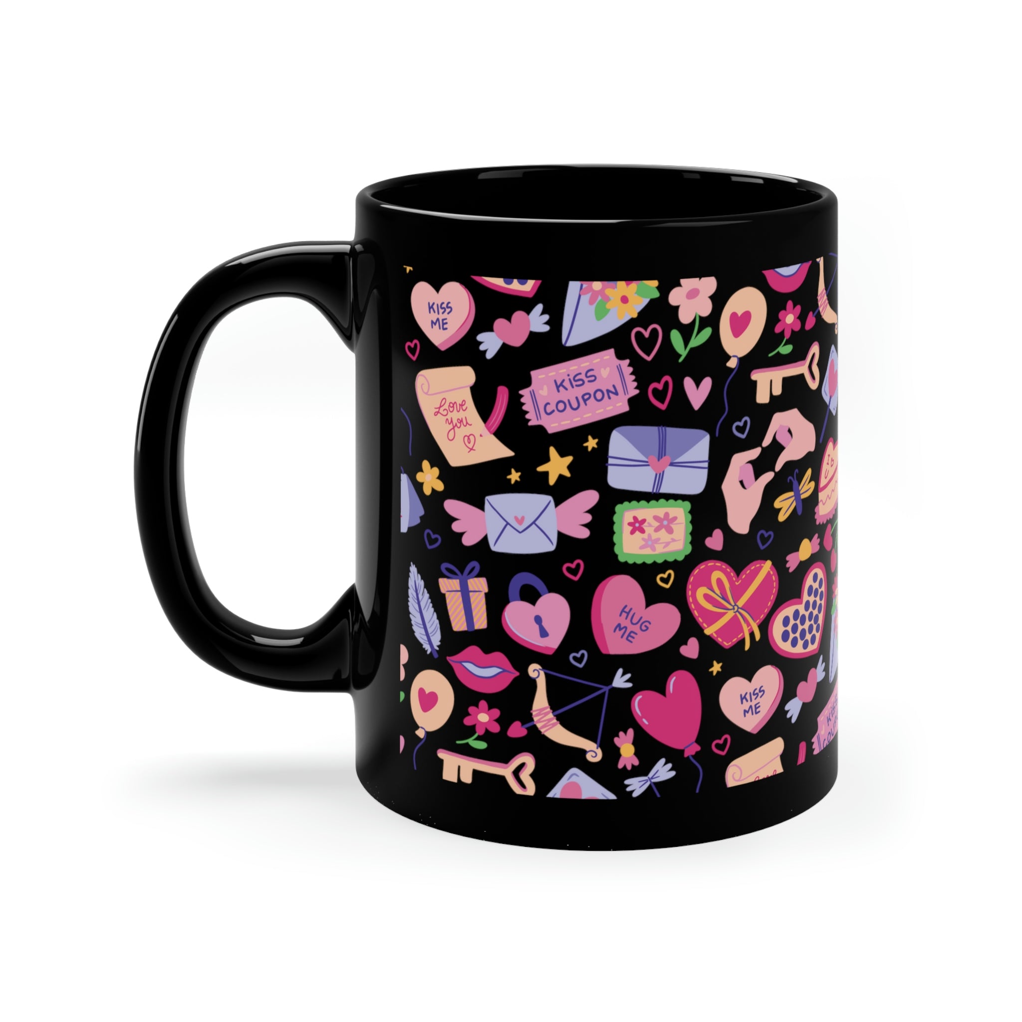 11oz Black Mug