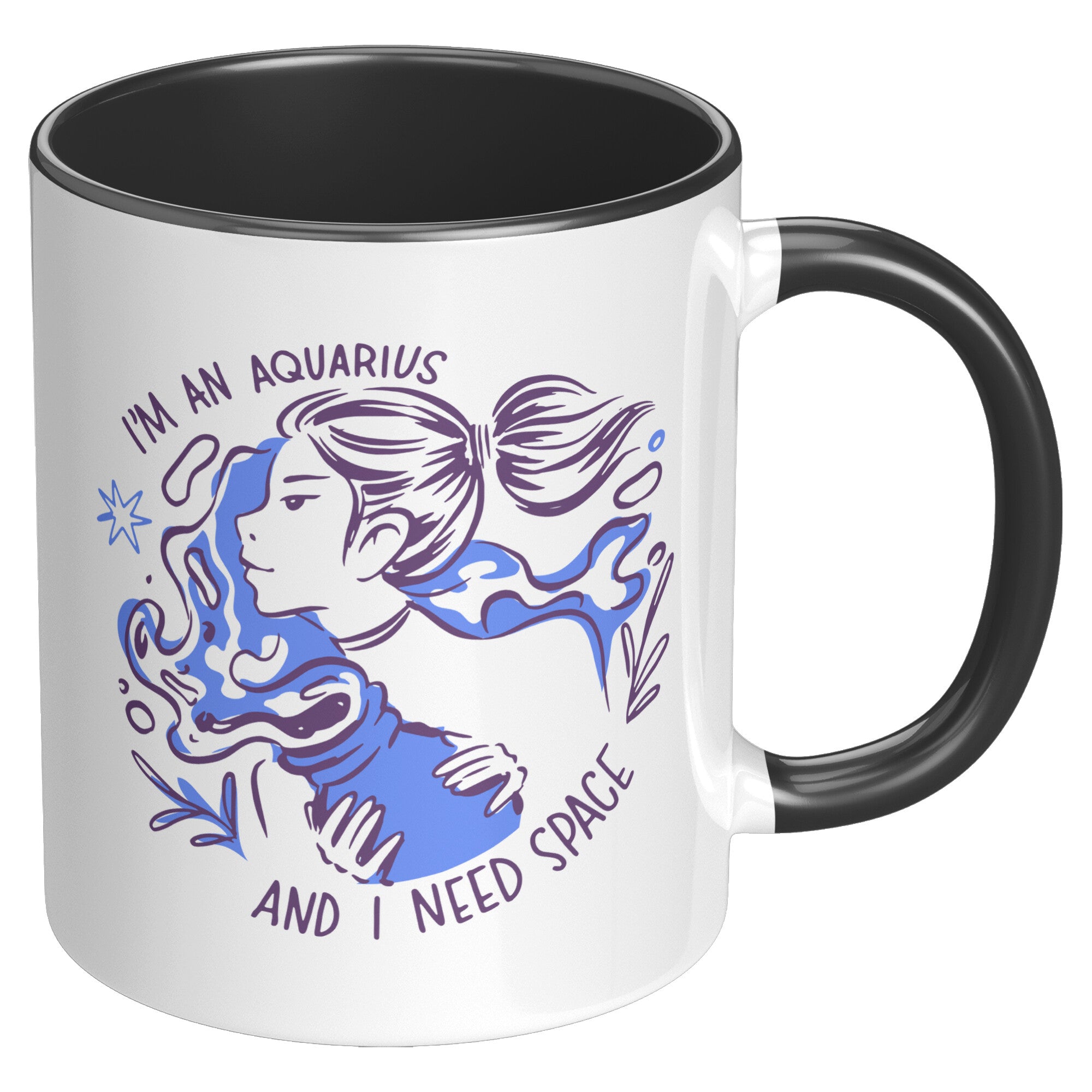 Aquarius 11OZ ACCENT MUG