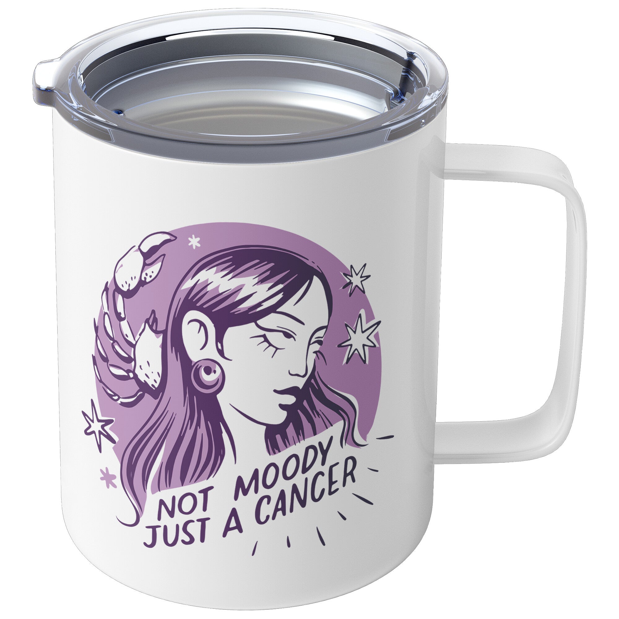 Cancer 10oZ INSULATED COFFEE MUG