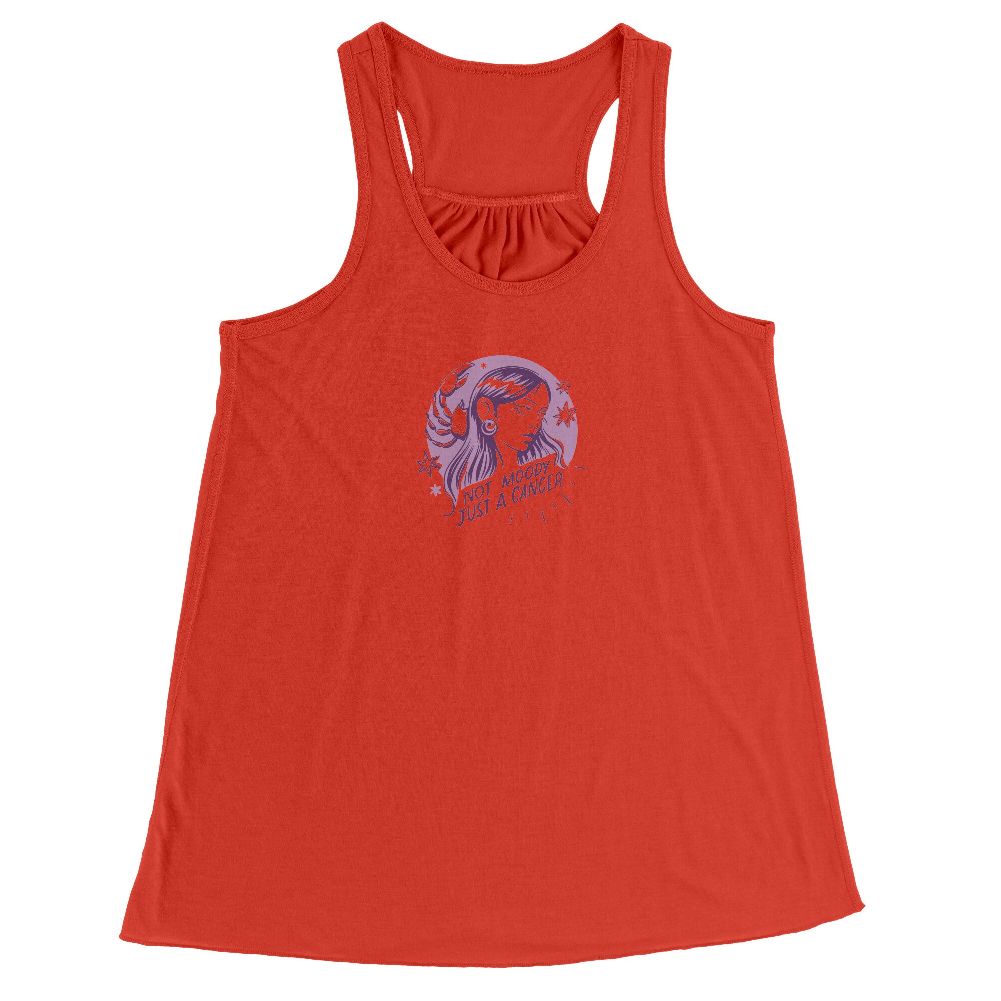 Cancer BELLA FLOWY RACEBACK TANK