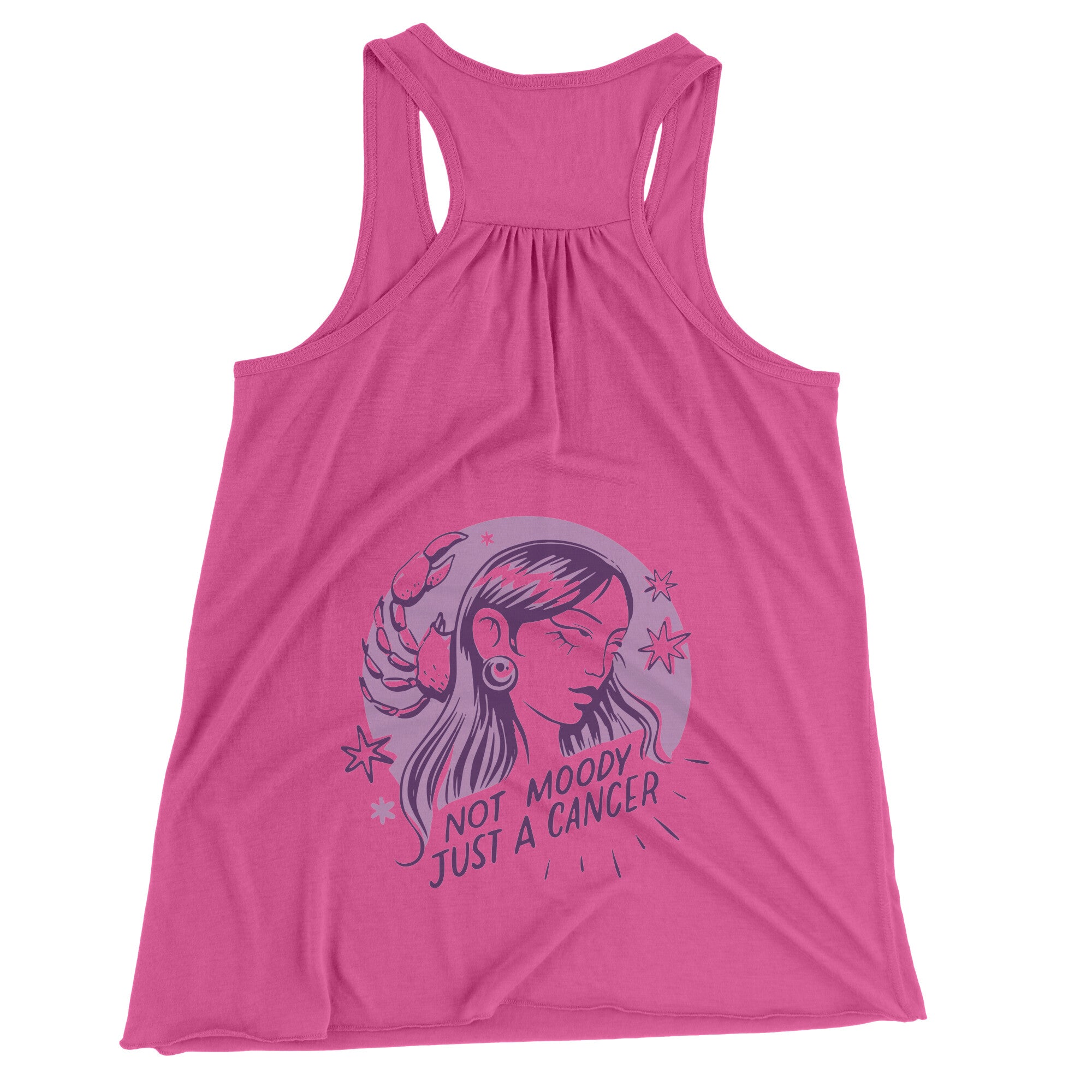 Cancer BELLA FLOWY RACEBACK TANK
