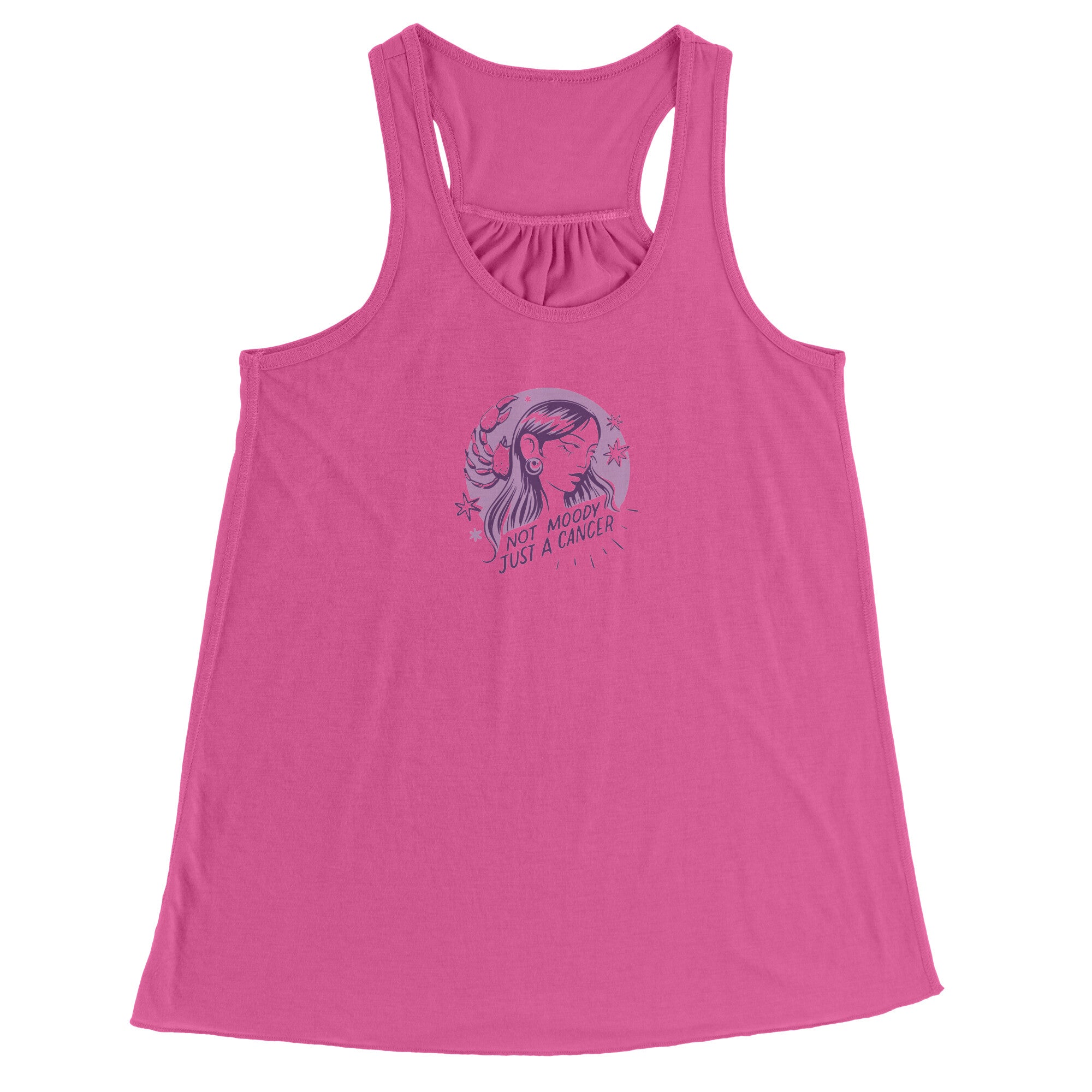 Cancer BELLA FLOWY RACEBACK TANK