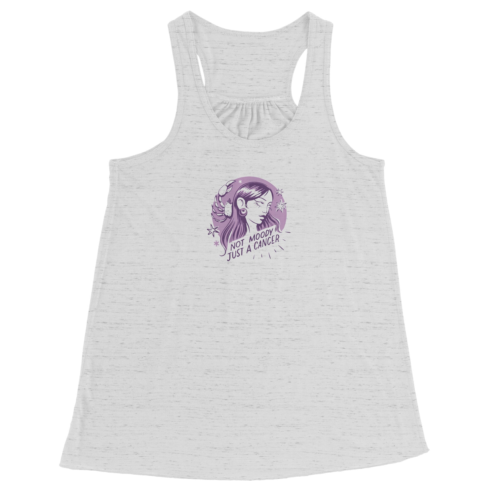 Cancer BELLA FLOWY RACEBACK TANK