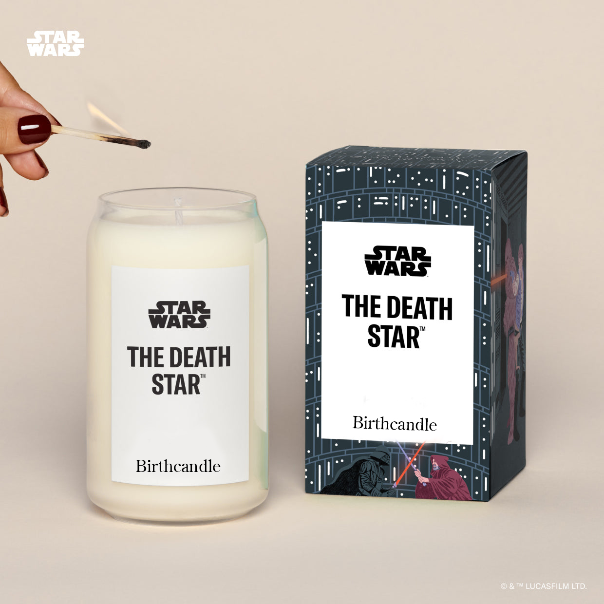 The Death Star™ Candle