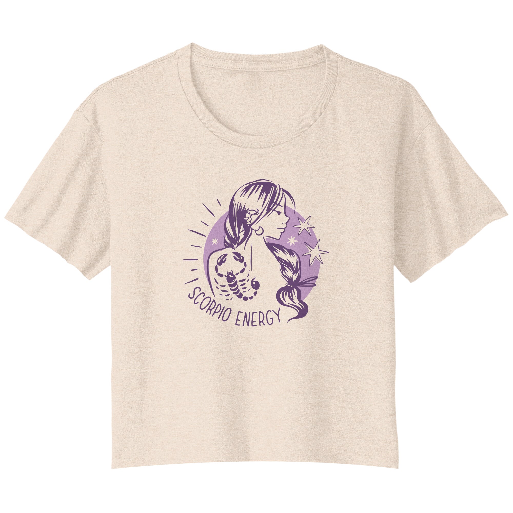 Scorpio BELLA LADIES FLOWY CROP T-SHIRT