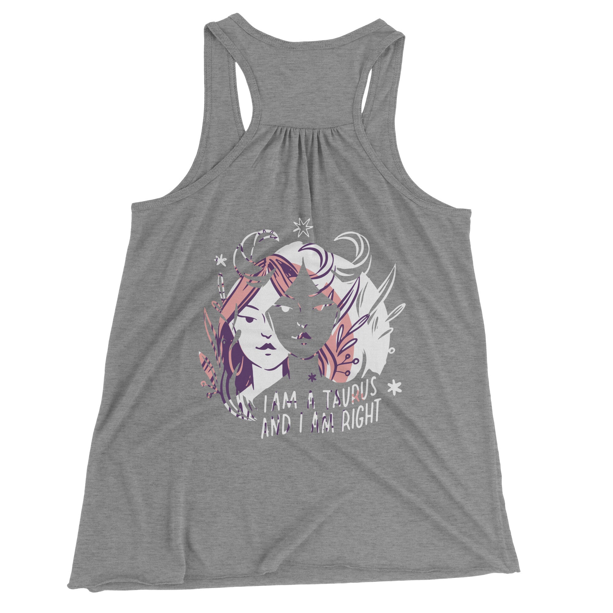 Taurus BELLA FLOWY RACEBACK TANK