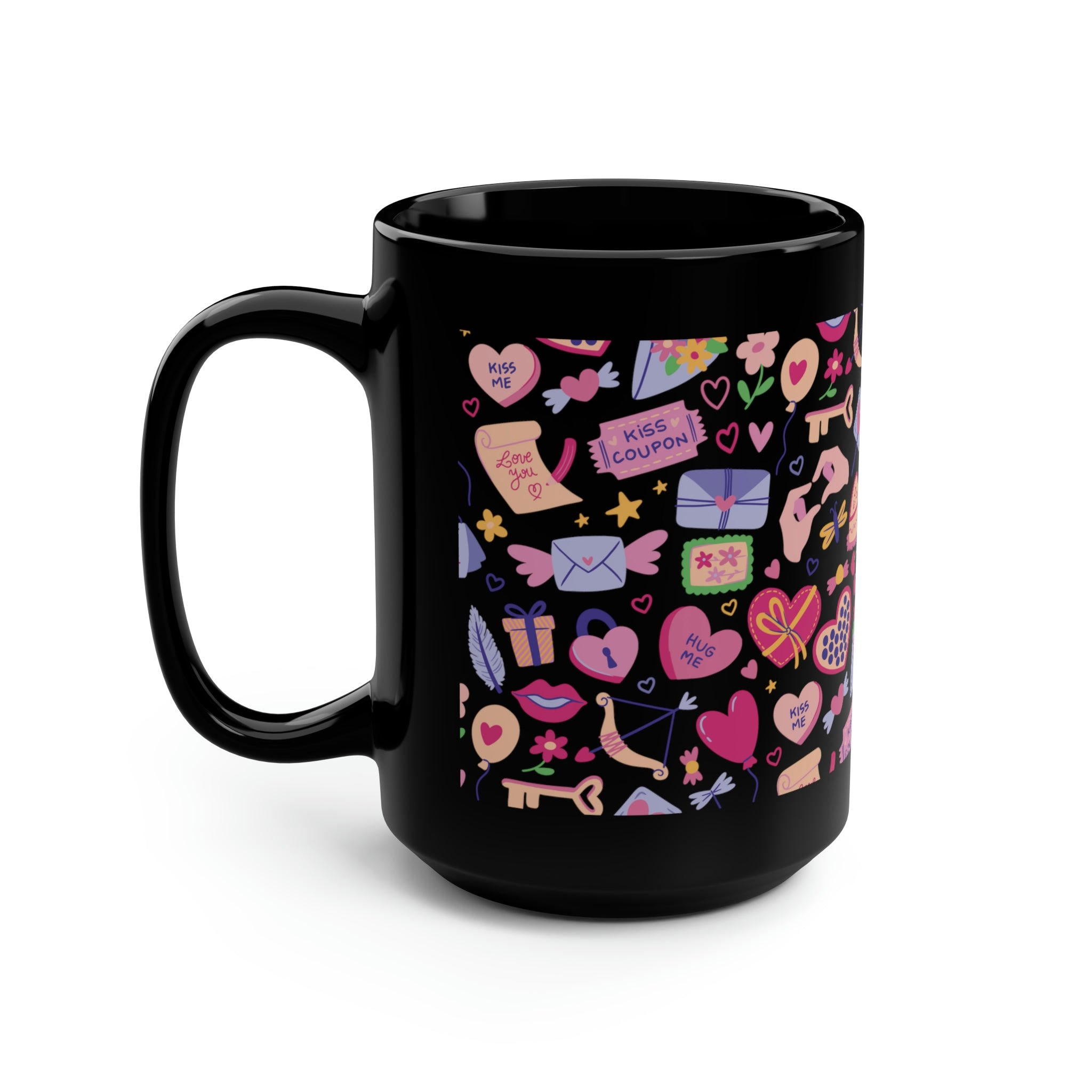 Black Mug, 15oz