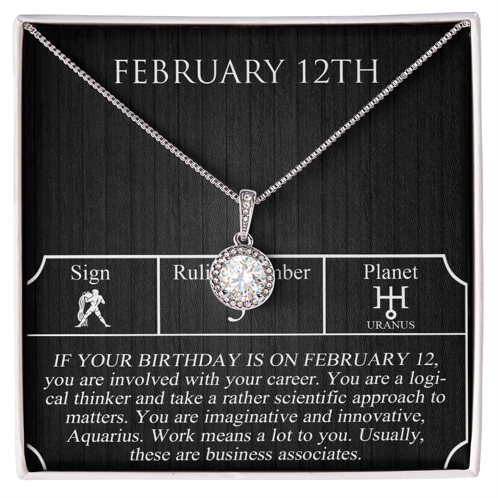 February Twelfth Necklace