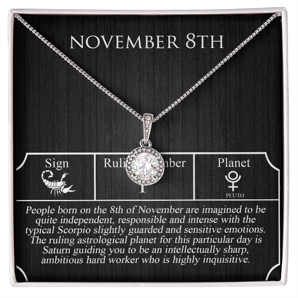 November Eighth Necklace