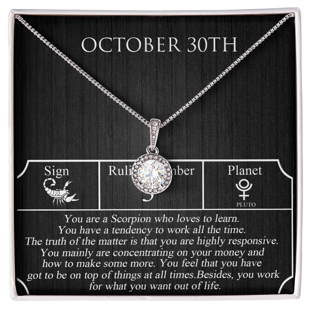 October Thirtieth Necklace