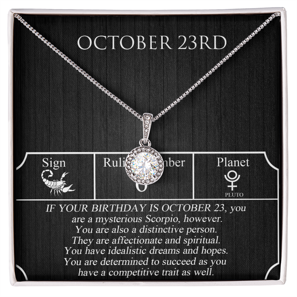 October Twenty-Third Necklace