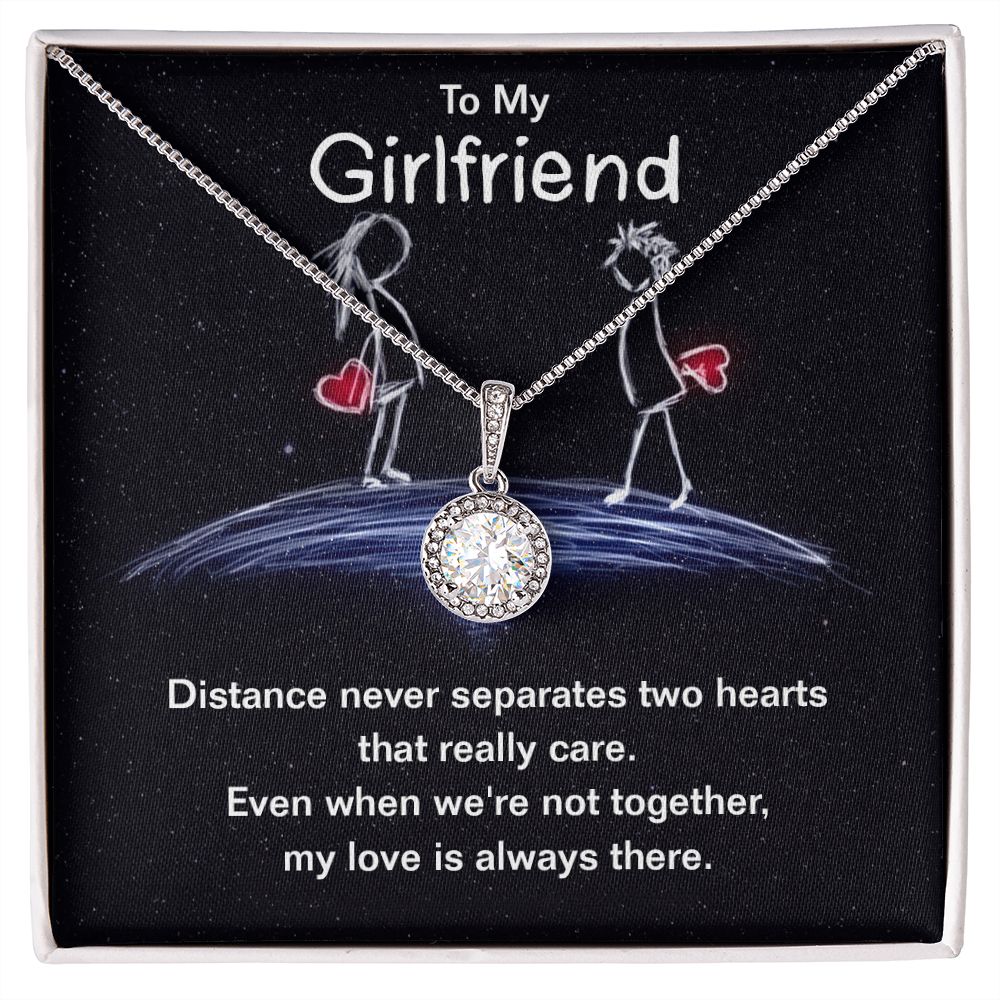 To My Girlfriend Necklace