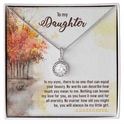 To My Daughter Necklace