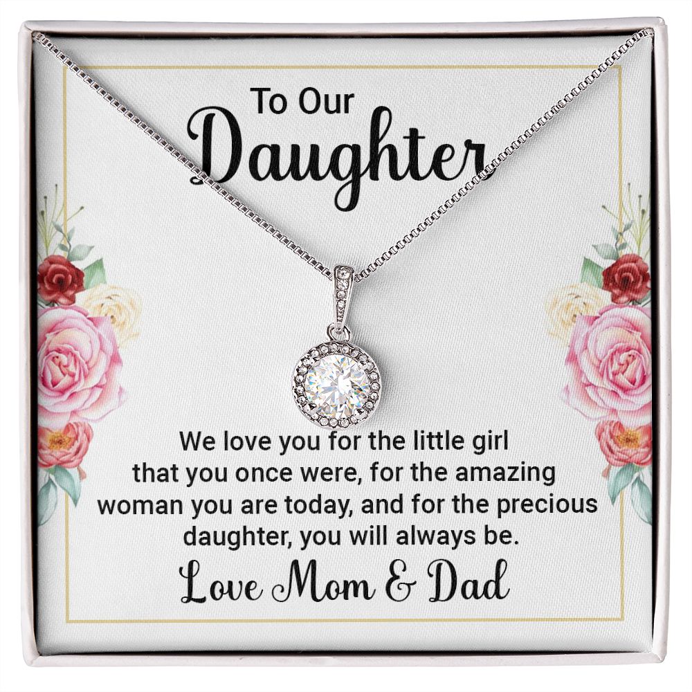 To My Daughter Necklace