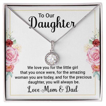 To My Daughter Necklace
