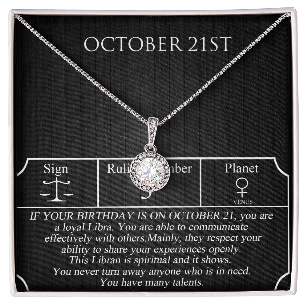 October Twenty-First Necklace
