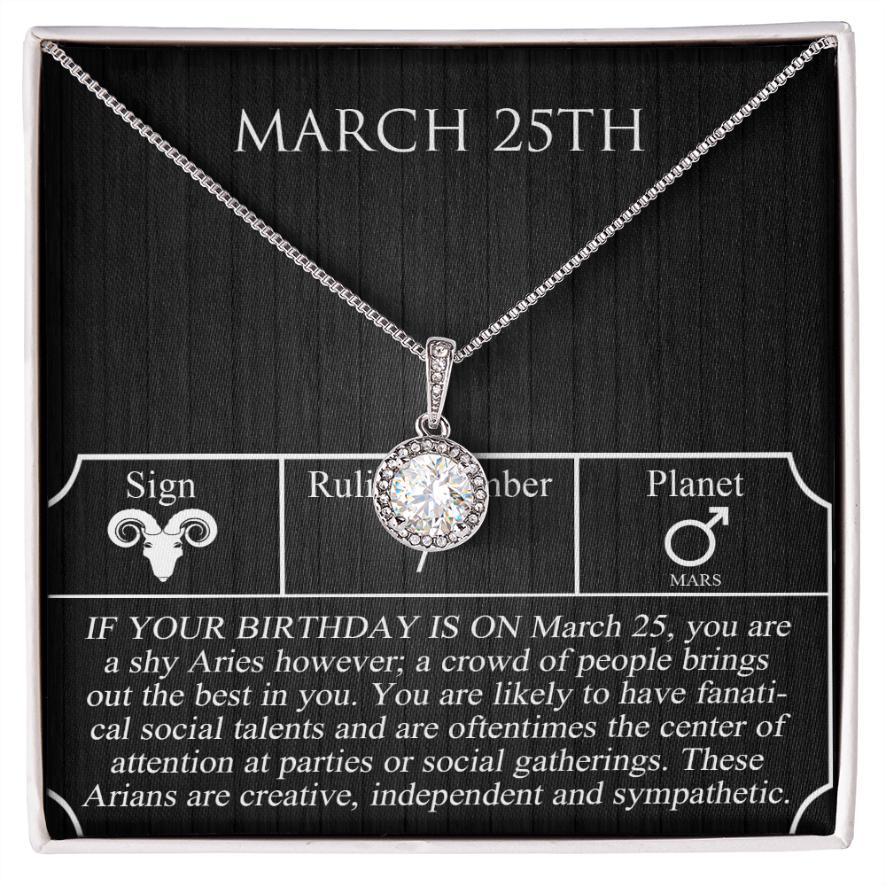 March Twenty-Fifth Necklace