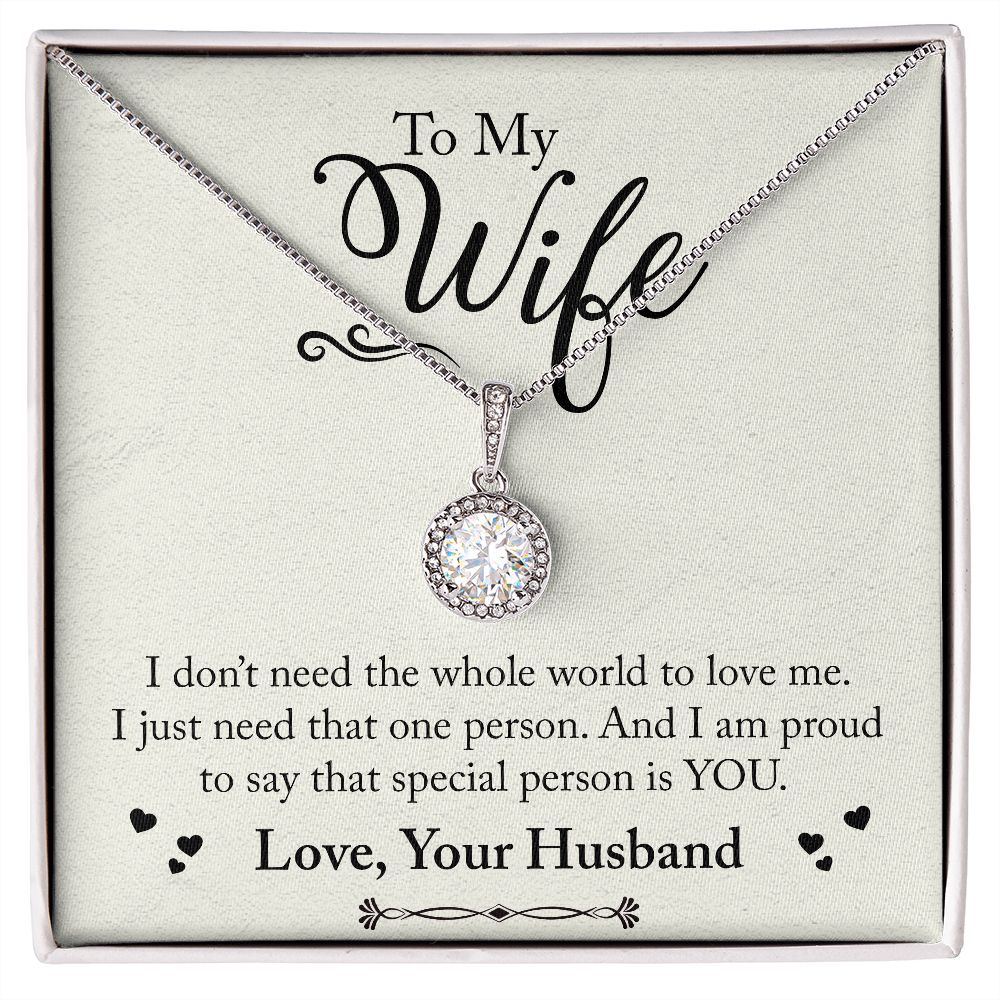 To My Wife Necklace