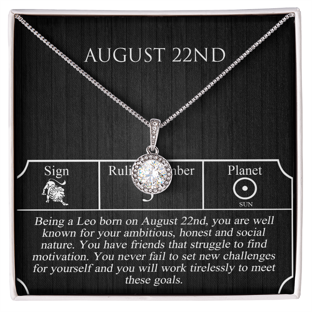 August Twenty-Second Necklace