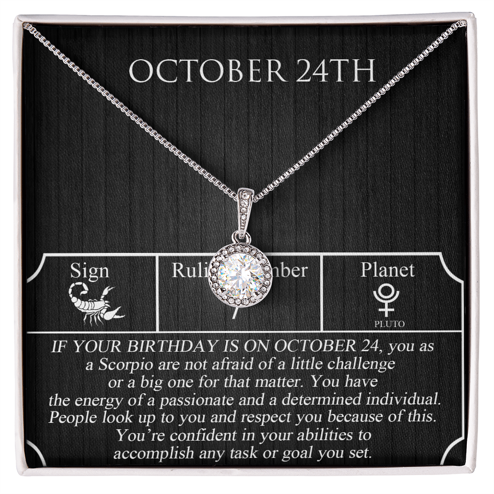 October Twenty-Fourth Necklace