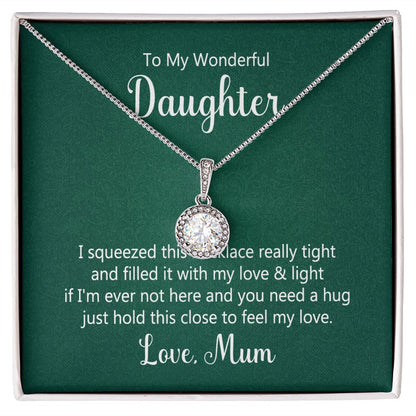 To My Daughter Necklace