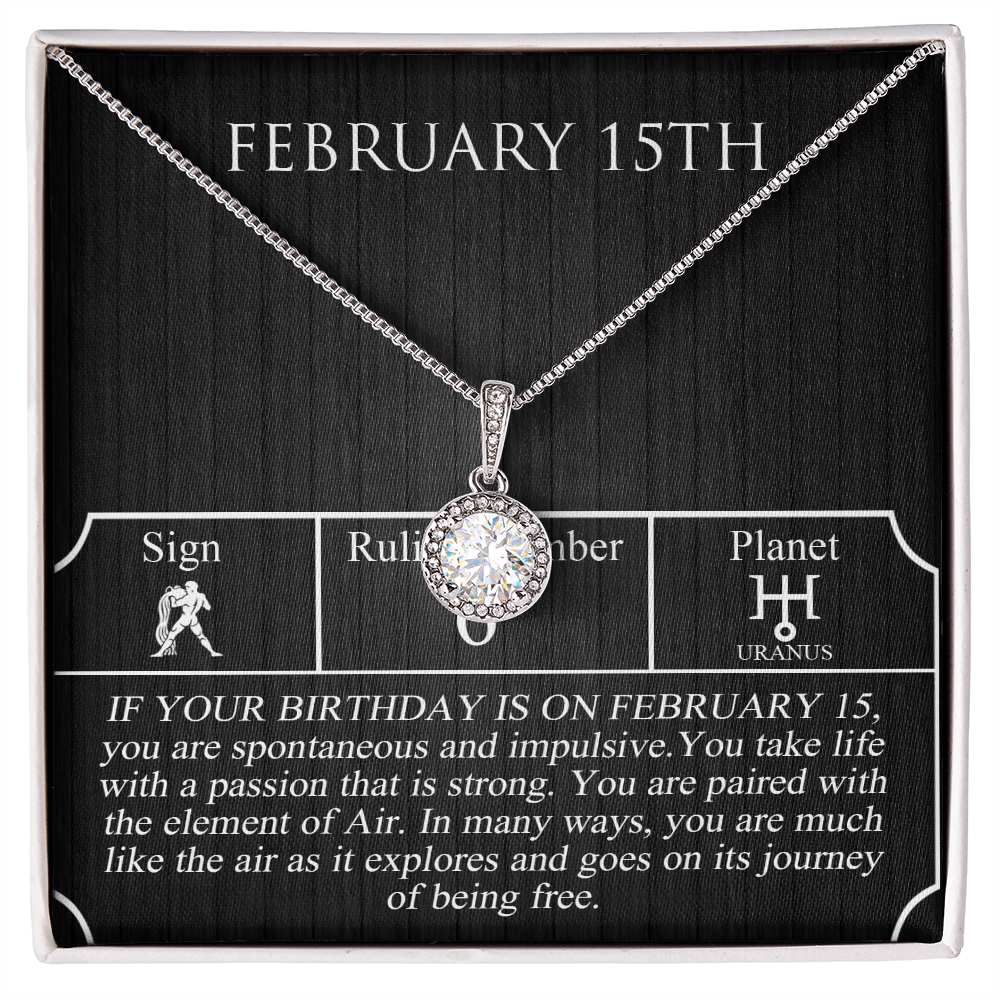 February Fifteenth Necklace