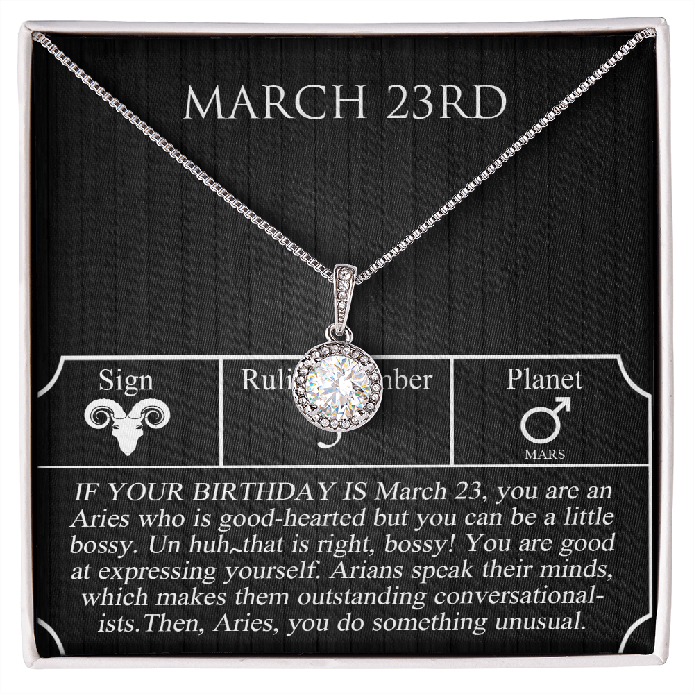 March Twenty-Third Necklace