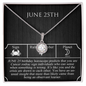 June Twenty-Fifth Necklace