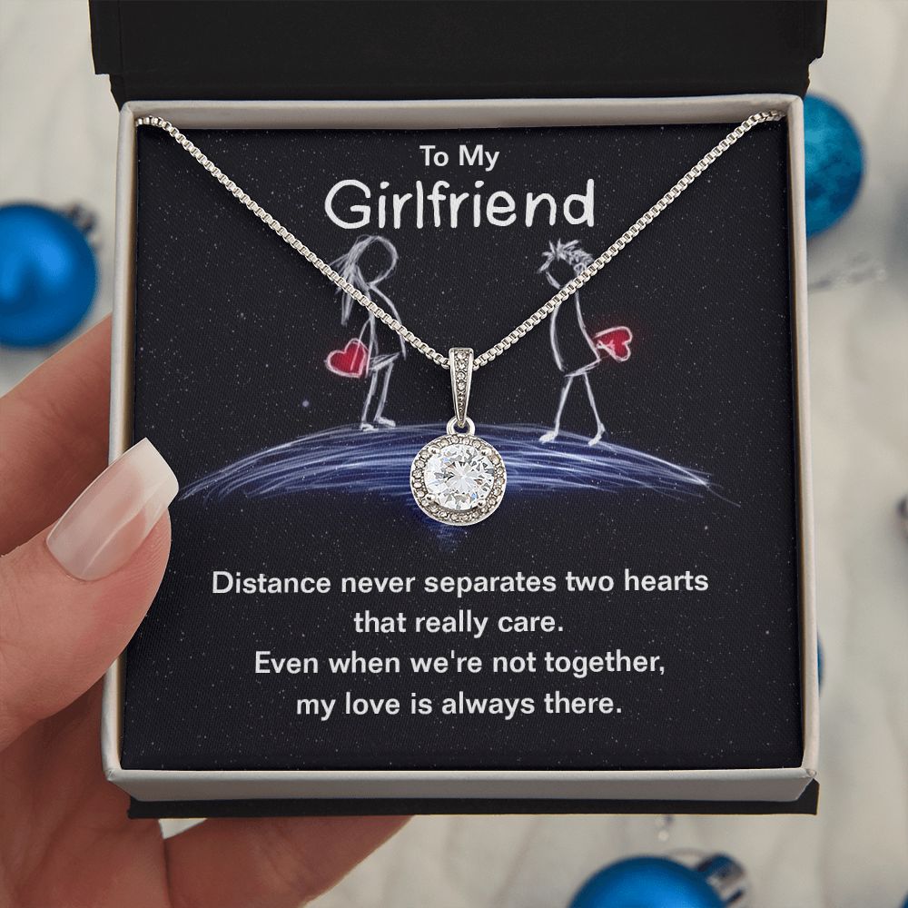 To My Girlfriend Necklace