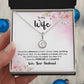 To My Wife Necklace