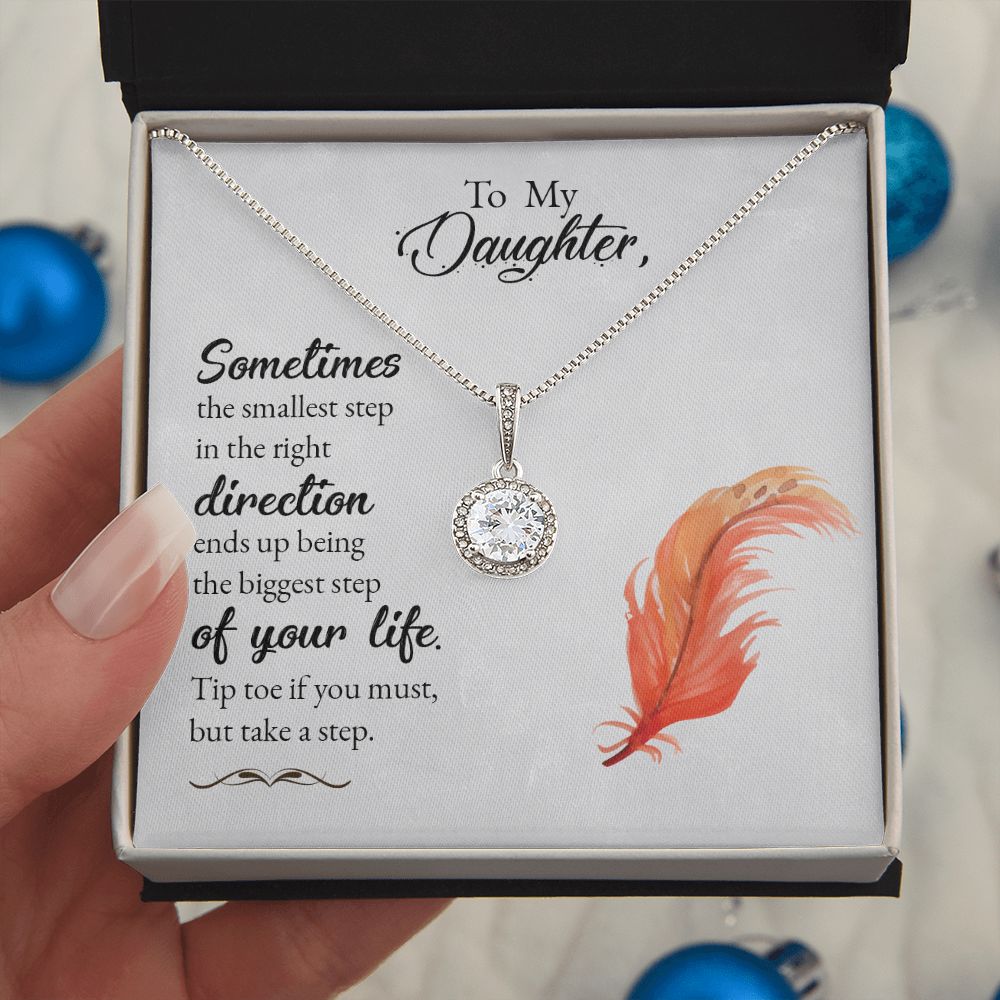 To My Daughter Necklace