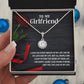 To My Girlfriend Necklace