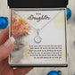 To My Daughter Necklace
