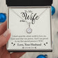 To My Wife Necklace