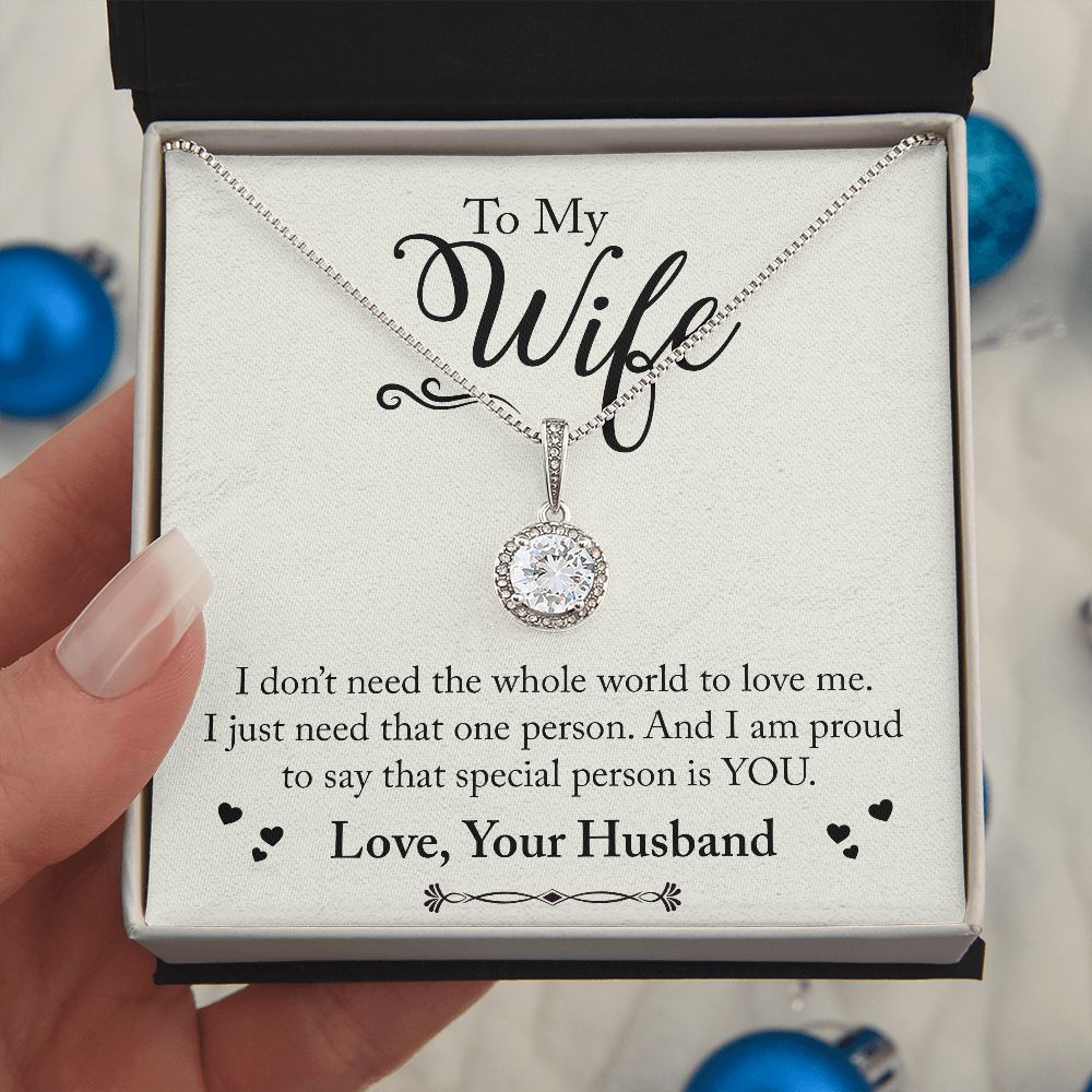 To My Wife Necklace