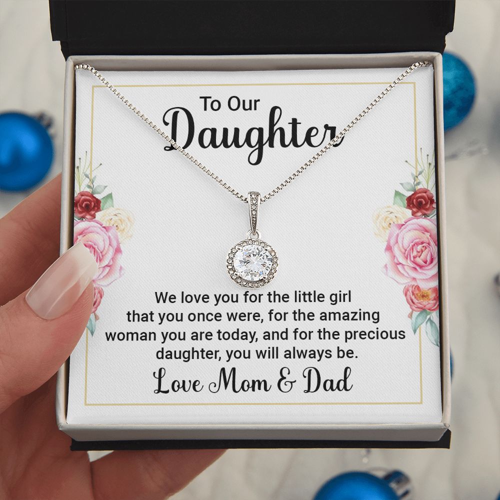 To My Daughter Necklace