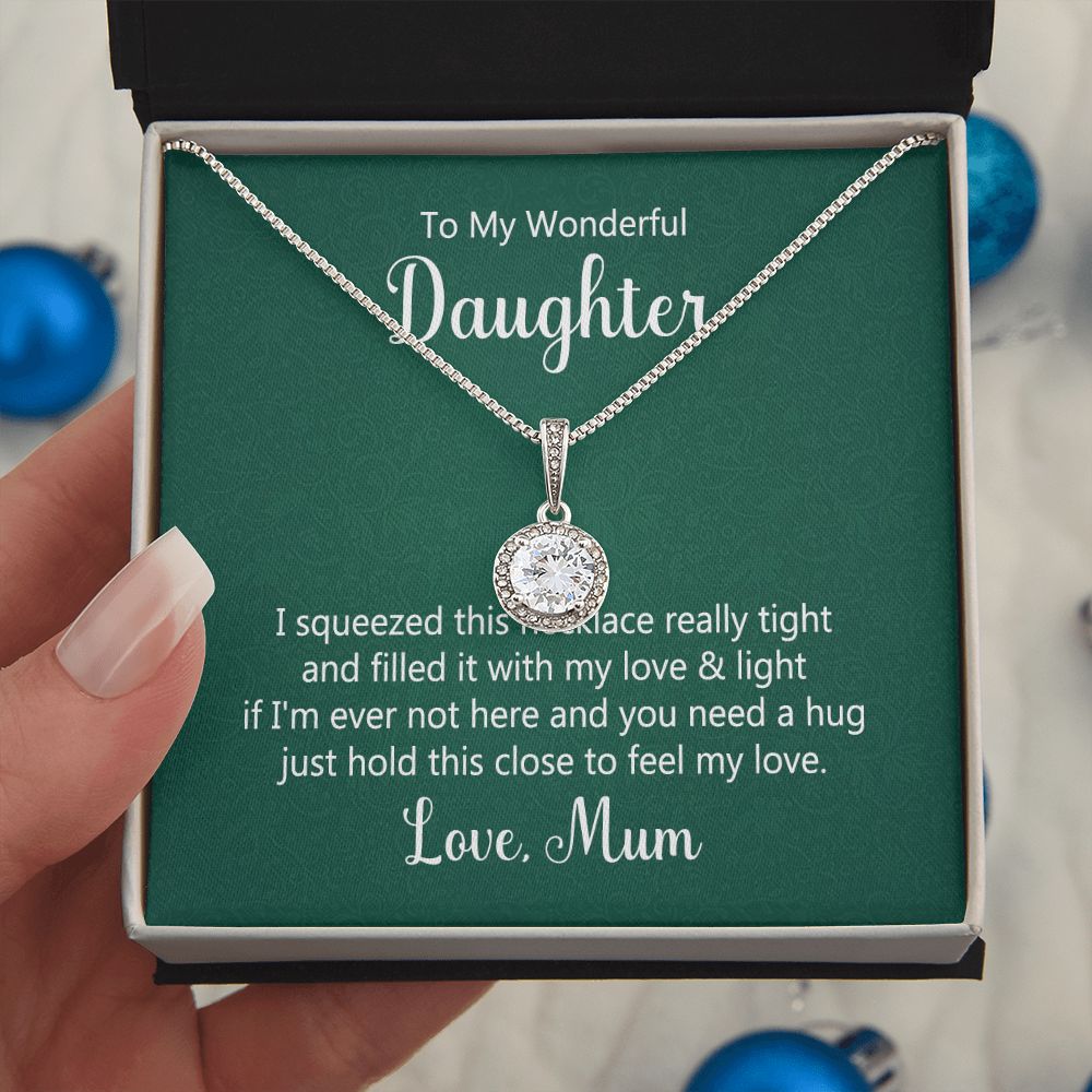 To My Daughter Necklace