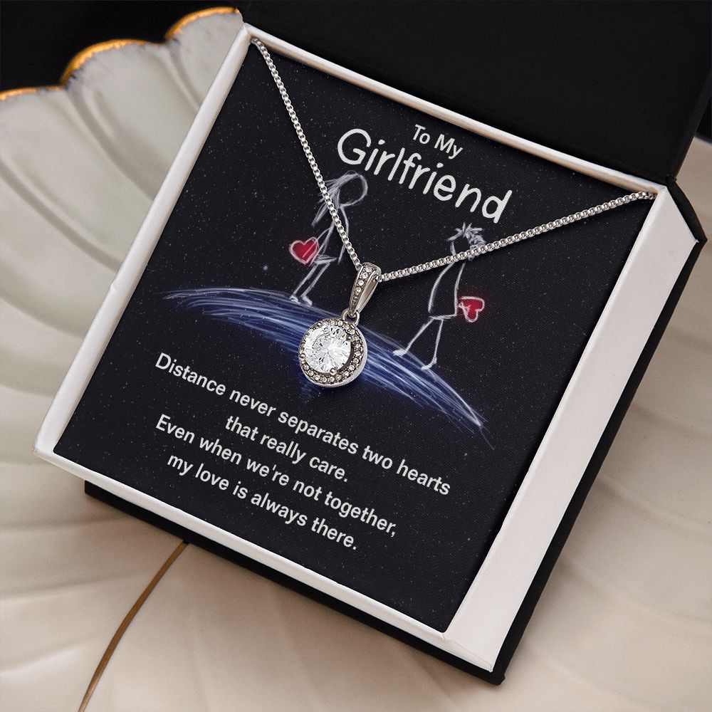 To My Girlfriend Necklace