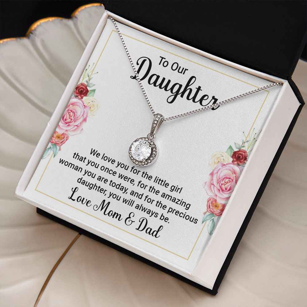 To My Daughter Necklace