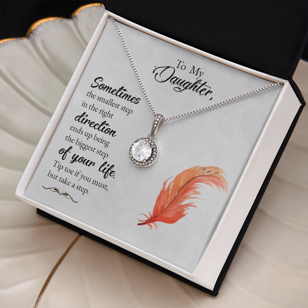To My Daughter Necklace