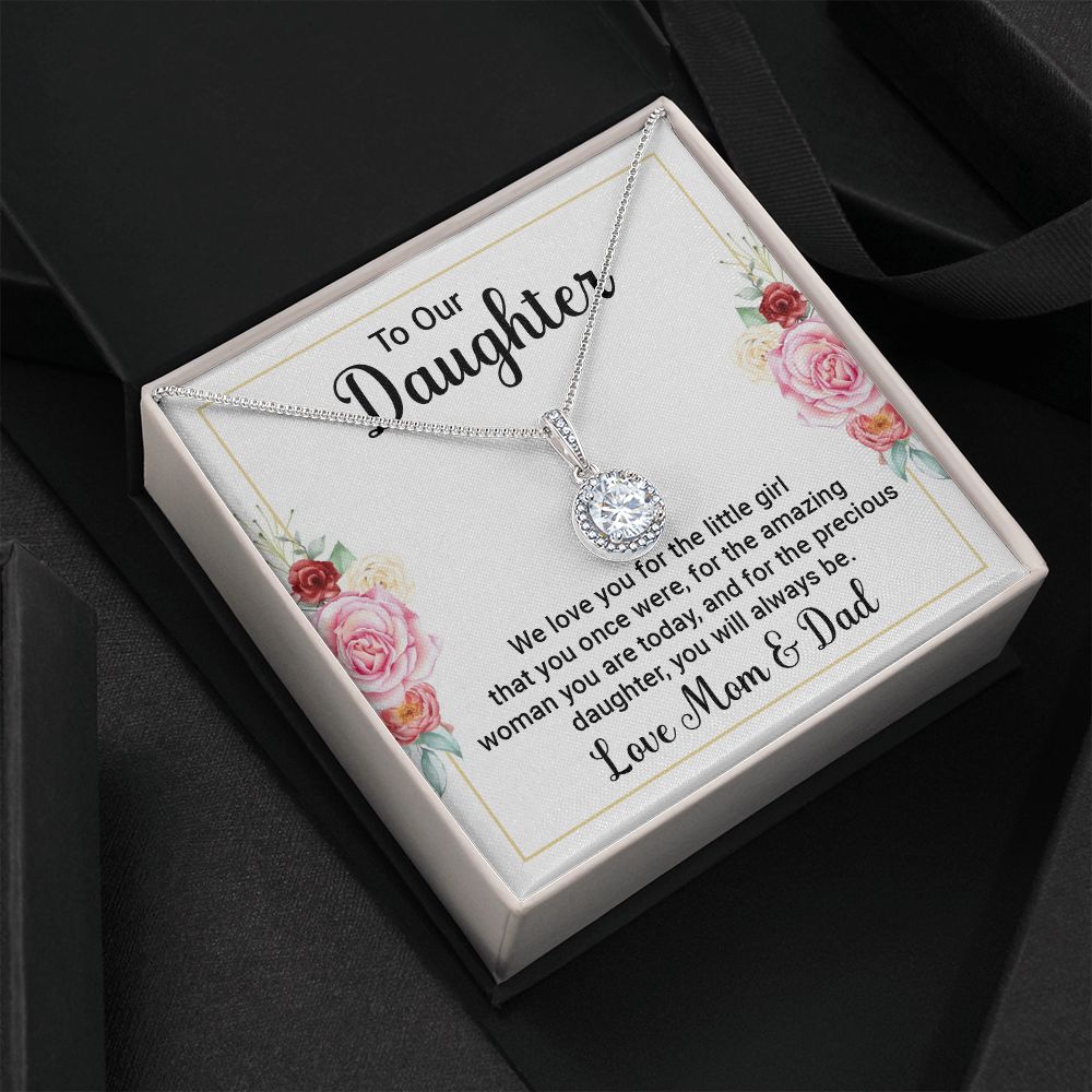 To My Daughter Necklace