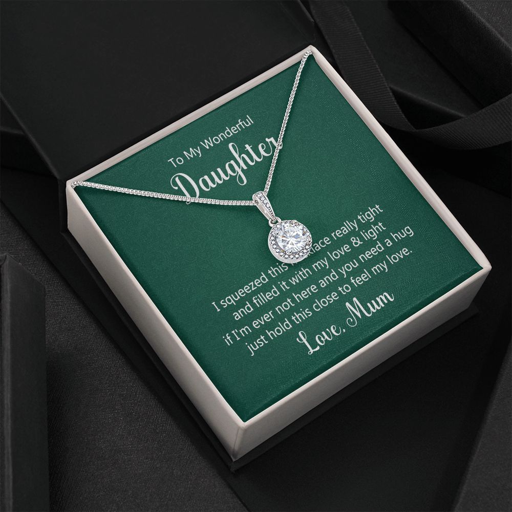 To My Daughter Necklace