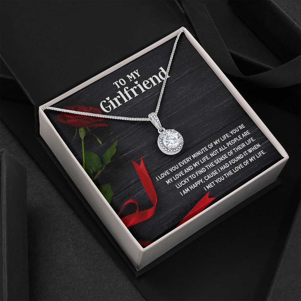 To My Girlfriend Necklace